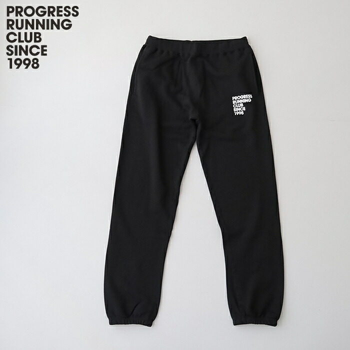 プログレスランニングクラブ "1998" スウェットパンツ (PRC-25AW 07) "1998" Sweat Pants PROGRESS RUNNING CLUB(レディース/メンズ) *送料無料*【後払い決済不可】【ポイント10倍】ポイントアップ 7/21 12:00～7/26 1:59｜PLUS USP