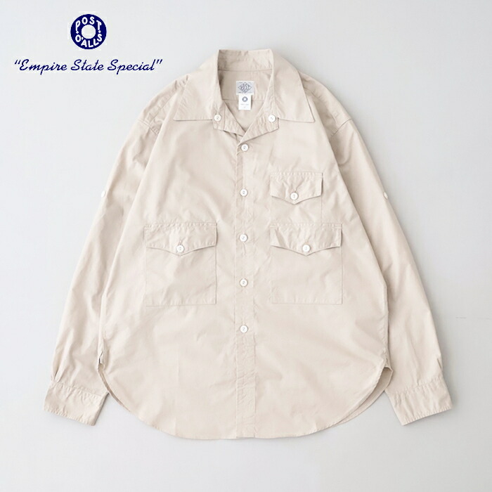 ポストオーバーオールズ タウン＆カントリーサファリ (3225 MP1) Town & Country Safari (med wt. poplincolor) POST OVERALLS(メンズ) *送料無料* 【後払い決済不可】 【ポイント10倍】お買い物マラソン 4/14 20:00～4/17 9:59