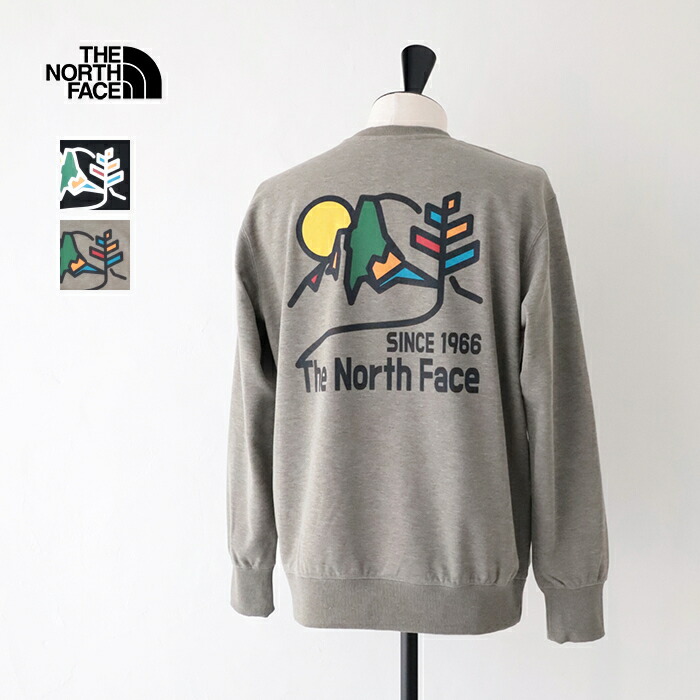 ザ・ノース・フェイス グラフィックスウェットクルー (NT82492) Graphic Sweat Crew THE NORTH FACE(メンズ) *貨物輸送無料*【後ばらい決済不可】【尖んがり10倍】百貨店SALE 6/4 20:00～6/11 1:59