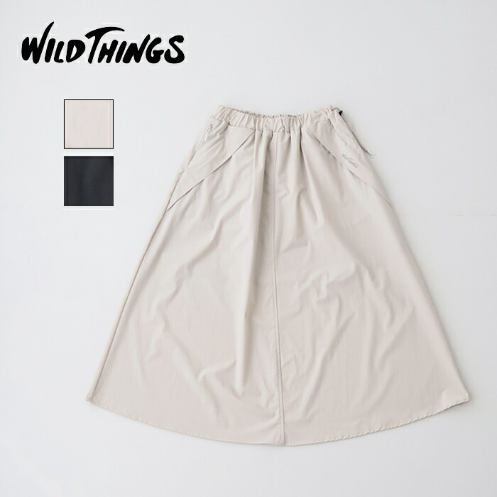 ワイルドシングス ラックススカート (WTL25025AD) LAX SKIRT WILD THINGS(レディース) *送料無料* 【後払い決済不可】 【ポイント10倍】お買い物マラソン 4/4 20:00～4/10 1:59