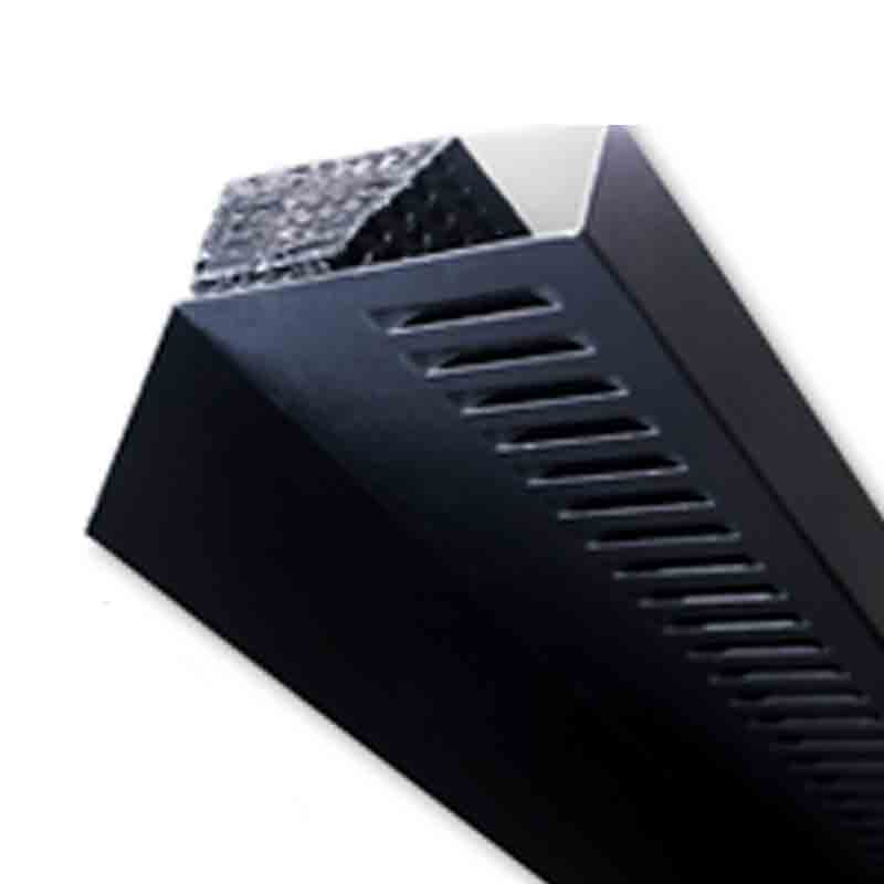 躯体換気部材 通気見切り部材 SEV-18 10本入 20x61x1820mm ブラック ケラバ 軒用 楽々施工 日本住環境 NJK アミ 代引不可 現場配送不可