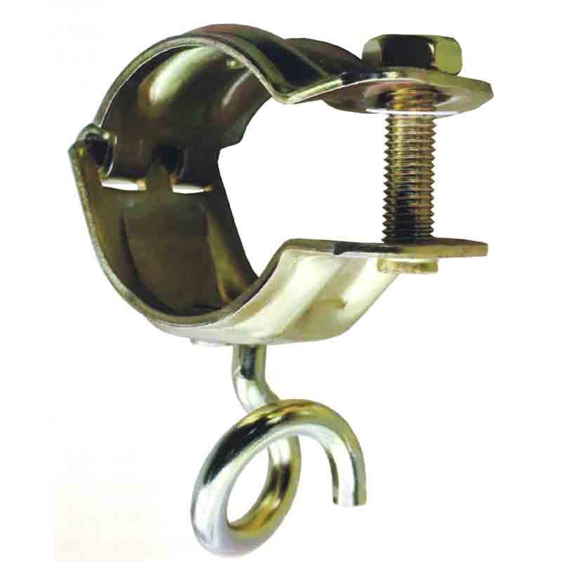 【楽天市場】リングクランプ とんび 豚尾 120個入 J1051 22.225.4パイプ用 ロープやチェーンをひっかけるリング付 通り易く