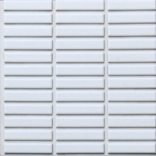 楽天市場 タイル 36枚入 モザイクタイル 目地シール付き ビッツボーダー Ts 10 ホワイト Diy 簡単施工 裏面シール貼るだけ 藤垣窯業 Lク 代引不可 プラスワイズ建築店