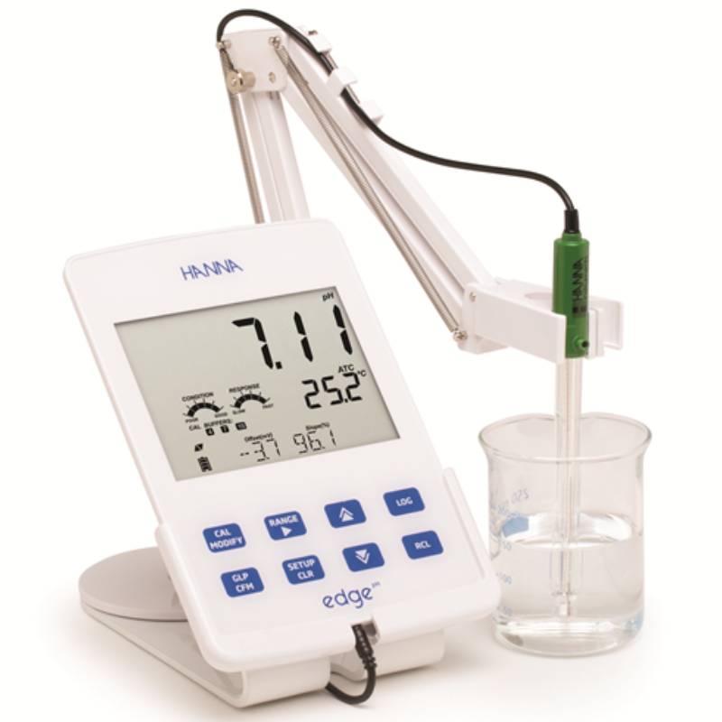 edge エッジ HI 2002-01 pH専用器 バッファー溶液 試薬調整 培養液 飲料 乳製品 缶詰 ワイン 水産養殖 ハンナ カ施 代引不可|プラスワイズ建築店