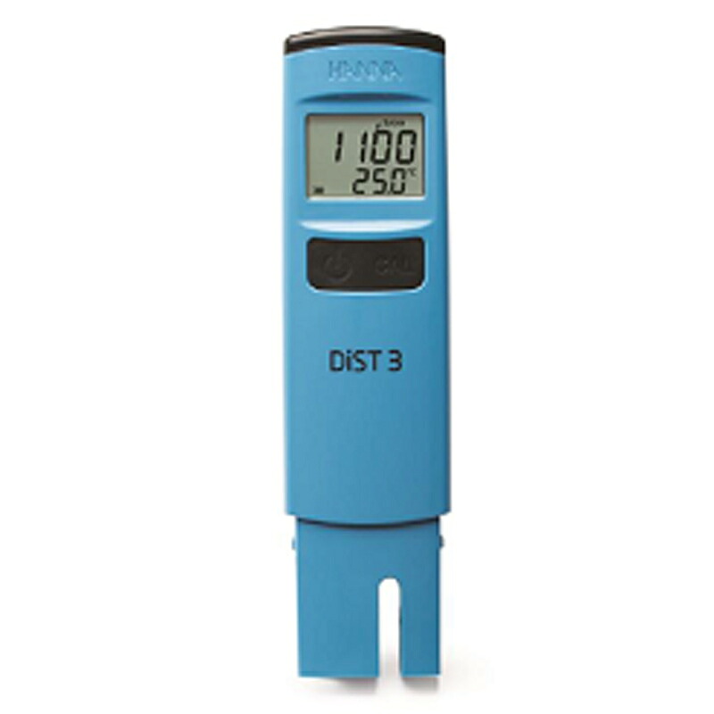 ECテスター HI 98303N DiST 3 0～2000μS/cm EC計 TDS計 日常防水型 測定 計測 ハンナ カ施 代引不可｜プラスワイズ建築店