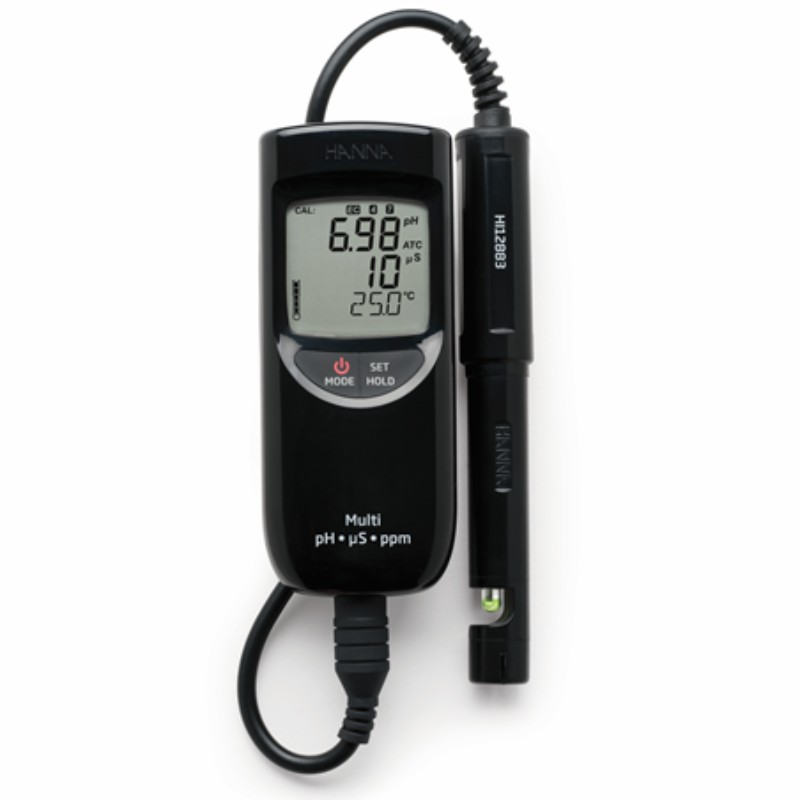 携帯型pH/ EC/ TDS/ ℃計 HI 991300D 0～3999μS/糎 pH計 ORP計 位置づける 位置づける ハンナ カ施 代引不可