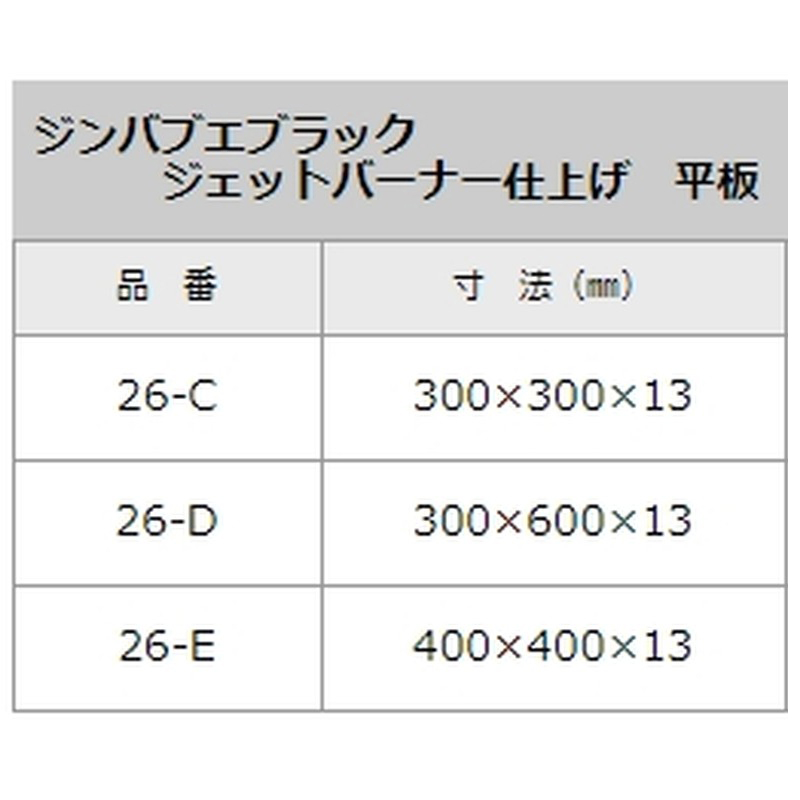 石材タイル 御影石平板 G633 10枚 300×600×13 269-D 中国産 荷受リフト