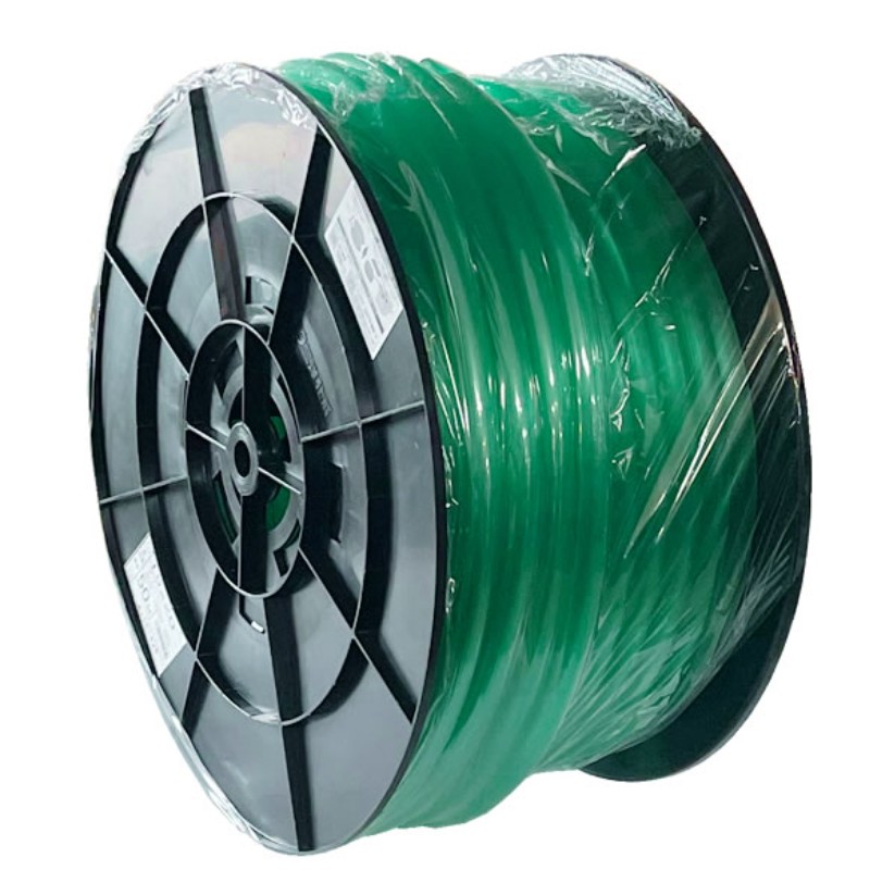 スーパーソフトホース 50m 内径15mm 外径20mm SUS-1520H50G グリーン 最高使用圧力0.22Mpa ソフトホース 単層管チューブ クリア 三洋化成 吉K 代引不可｜プラスワイズ建築店