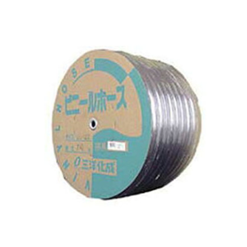 透明太物ドラム 25m 内径38mm 外径44mm TM-3844D25T 透明 最高使用圧力0.13Mpa 単層管ホース 耐寒ホース クリアタイプ 三洋化成 吉K 代引不可