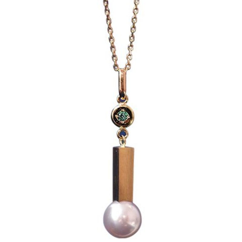 宝飾品 花と文 alma アルマ Gold エメラルド 47019 首飾り シャンデリヤ 和柄 日本 仏具 仏前 葬祭 葬儀式 Funeral 骨 御遺骨 葬儀式 T陶 代引不可