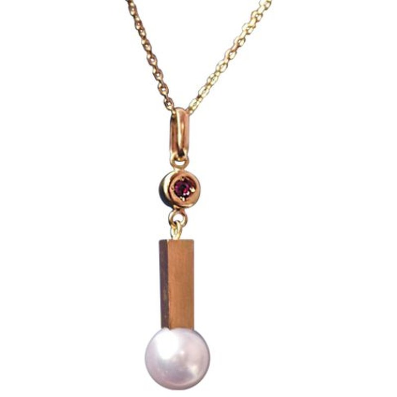 宝飾品 花と文 alma アルマ Gold ルビー 47020 首飾り シャンデリヤ 和柄 日本 仏具 仏前 葬祭 葬儀式 Funeral 骨 御遺骨 葬儀式 T陶 代引不可