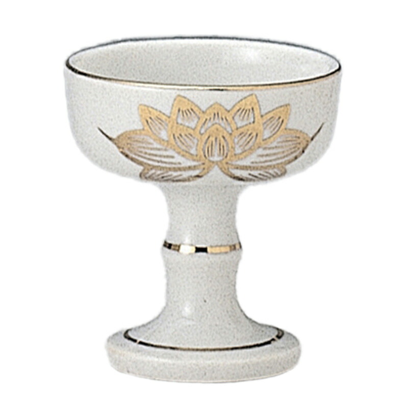 楽天市場】水差しセット 白 青磁 31005 31006 和柄 日本 絵 画 仏具