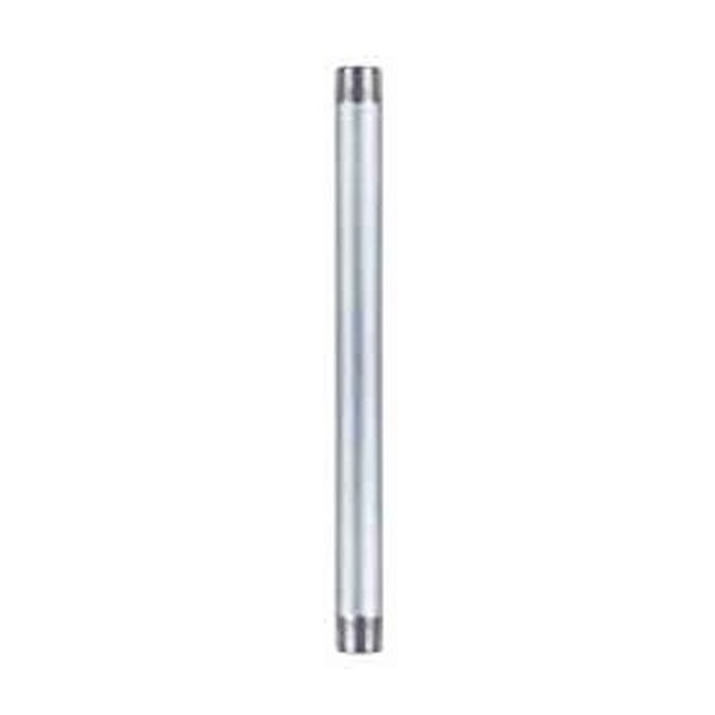 部分品 軽銀煙管接足管 20粍 AL-20MM-150 3/4\"M×3/4\""M×150糎 配管工事原材料 軽銀製 オプション イリテック カ施 代引不可"