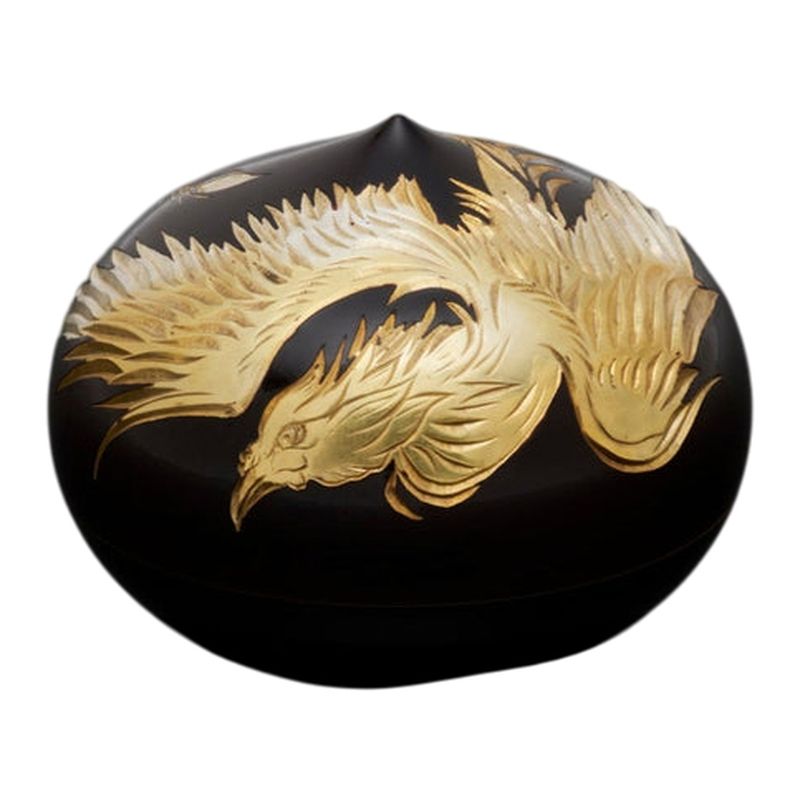 みごころ 鳳凰 直径50×高さ41mm 仏具 後飾り 葬祭 用品 仏前 日本製 葬祭 慰霊 葬儀 久乗おりん 山口久乗 D
