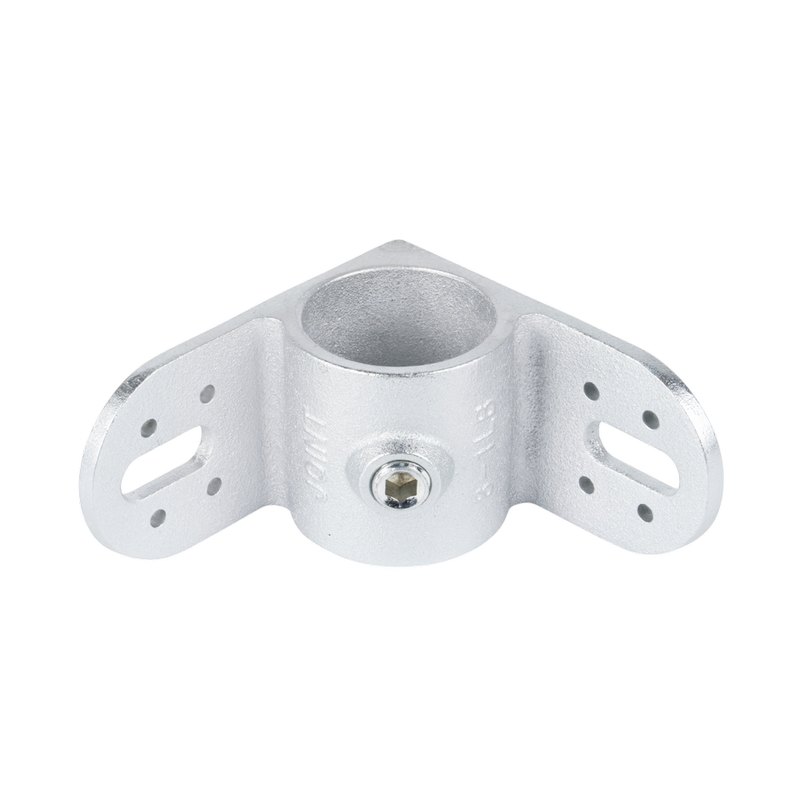 単管パイプ継手 L型羽根つき板留 S-8-1LB 5個入 屋内専用 Sタイプ 48.6用単管ビス止めジョイント DIY 接続 結合 かん太 J工 産直 代引不可