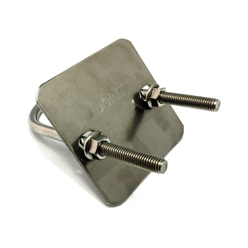 太陽光金具 パネル厚 46mm 中間用金具 29-UW-40-46 13個入 48.6用単管ビス止めジョイント DIY 接続 結合 かん太 J工 産直 代引不可