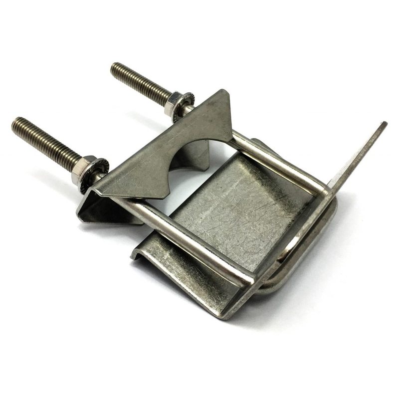 太陽光金具 パネル厚 40mm 裏止め端取付金具 30-QS-40-40 5個入 48.6用単管ビス止めジョイント DIY 接続 結合 かん太 J工 産直 代引不可