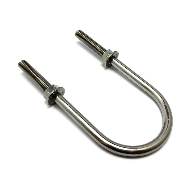 単管パイプ用アクセサリー 単管専用 U字ボルト 120mm 28S-U-120 20個入 48.6用単管ビス止めジョイント DIY 接続 結合 かん太 J工 産直 代引不可
