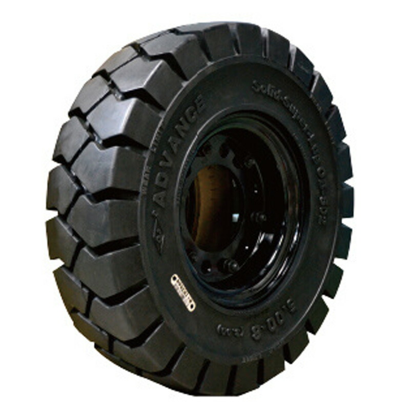 楽天市場】産業車両用 ノーパンクタイヤ ブラック 15x4 1/2-8