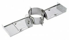 角煙道用 ステンレス鋼 くっ付ける金具 差しわたし150粍用  No.X0168 9110 煙り出し 部材 ホンマ製造所 T野D