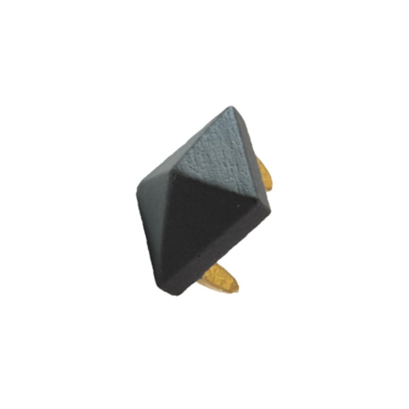 飾鋲 角 偏芯飾鋲 36x31mm 20個 真鍮地 カラー選択3色 青銅 黒 鉄錆 門金具 エイト 北別 アミ 代引不可
