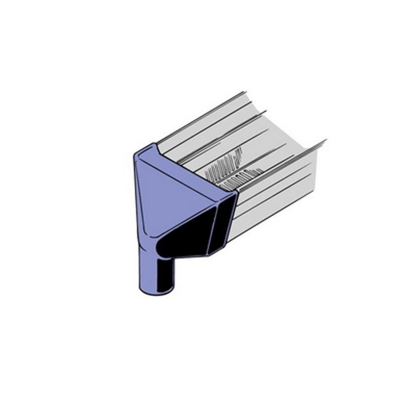 ビニールハウス部材 排水ダクト Rp D 90 部品 F90mm 10個入 レインペット