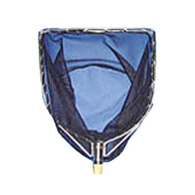 玉網 養魚用 ステンレス 二重枠 丸玉網 水産業務用 線径8ｍｍ 45cm丸 全長1.95ｍ bl-45RP ラッセル網 木製柄 漁具 産直 三谷G 代引不可