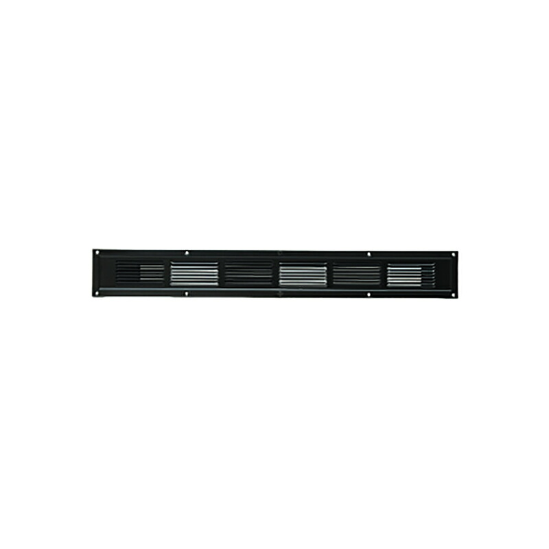 フャイヤーストップ45風通し口 二分の一手あい 10台 60×455粍 黒いこと SS-45-FD [軒上昇限度に取付ける風通し鉄器] 503710 カネシン アM 代引不可