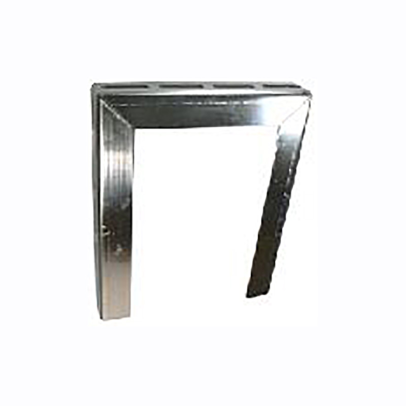 強化鉄器 一角鉤括弧 M型 M-180-S 180×240 ドブメッキ 10個入 21383190 野島角清 アMD