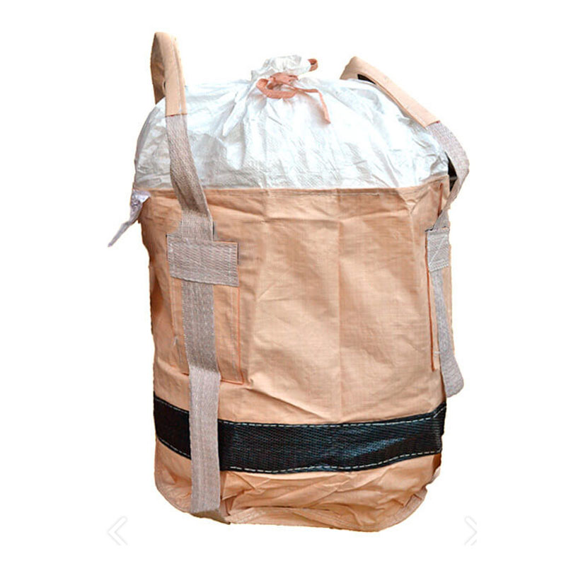 丸型フレコンバッグ 10枚入 200L 650KHR-C 耐荷重1000kg もれない 膨らまない 排出口付 丈夫 工事 土木 米 麦 籾殻 もみがら 収穫 ふくなが 代引不可