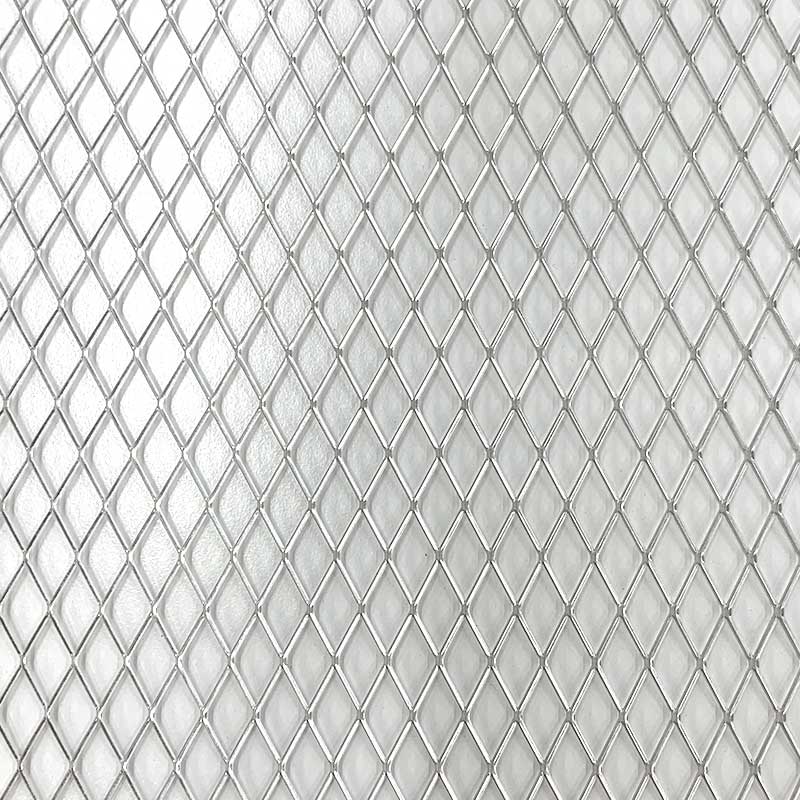 エキスパンドメタル 軽銀鋼板 1000mmｘ2000粍 メッシュ10x20 同盟罷工地びた1x1 工芸金属元素 東邦ラス NST 代引不可