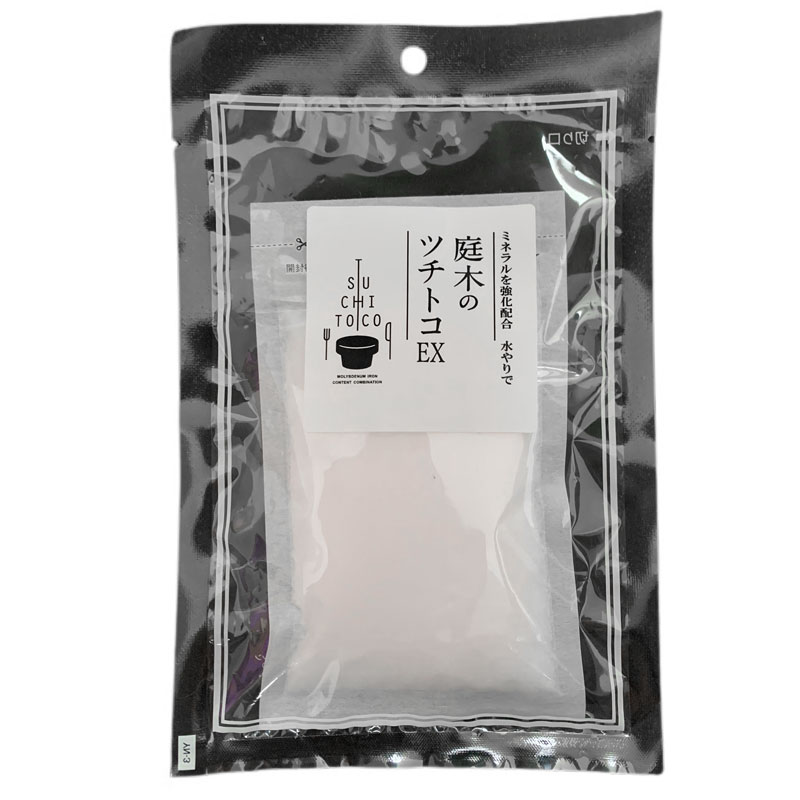 樹木用活力剤 庭木のツチトコEX 120gx10袋 樹木埋設モリブデン 果樹 中高木 造園業 樹木新理論D