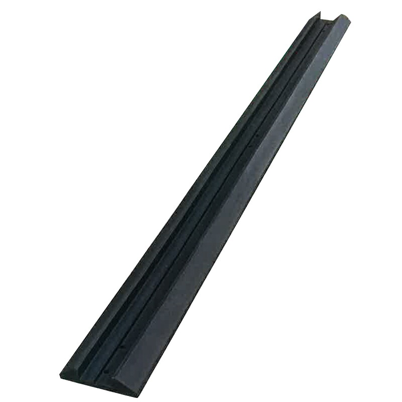 ビニールハウス用 ゴム製扉レール 33ｘ100ｘ1200mm 固定ピン付 合成ゴム 篠田ゴム 共B 代引不可 個人宅配送不可