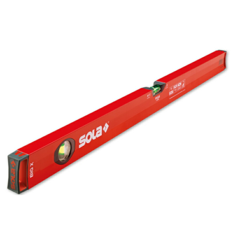 SOLA ビッグX アルミレベル BigX50 50cm 水平 垂直測定 アルミニウム ボックス型水準器 カSD