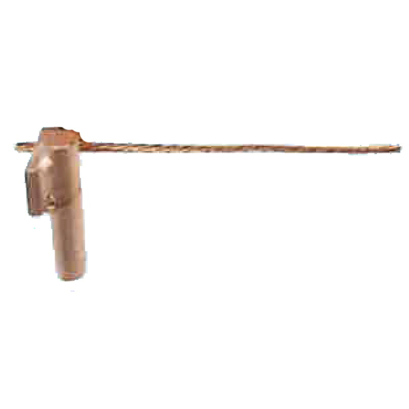アース丸用銅線軸 10個入 5.5スケ sq0055 120mm 0.05kg 軸径10 軸長48 くい丸 共B 代引不可 個人宅配送不可|プラスワイズ建築店