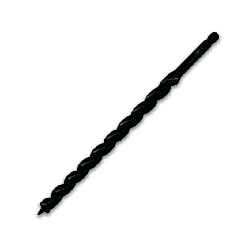 STAR-M No.9L クギ切りドリル ロング 38mm 9L-380 ツーバイ工法・リフォーム等で釘に当たっても大丈夫 3枚刃で衝撃を軽減 [電設・建築] スターエム 三冨D