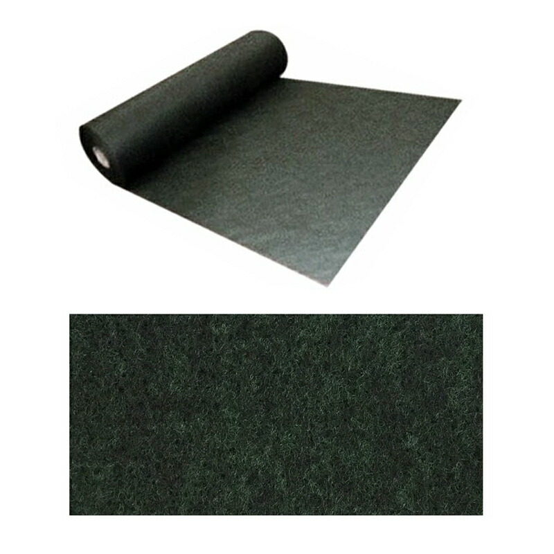防草腰掛け 緑化マルチフェルト 1x50m RNM ver5 100R 緑 厚さ2.0粍以上 田の実科の手ごわい雑草用 土木 K麻 代引不可 人間宅送りとどける不可