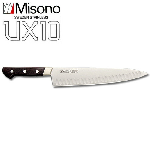 新品　Misono UX10 サーモン型包丁 180mm ミソノ UX10 ステンレス鋼 牛刀サーモン – 清助刃物 Japan