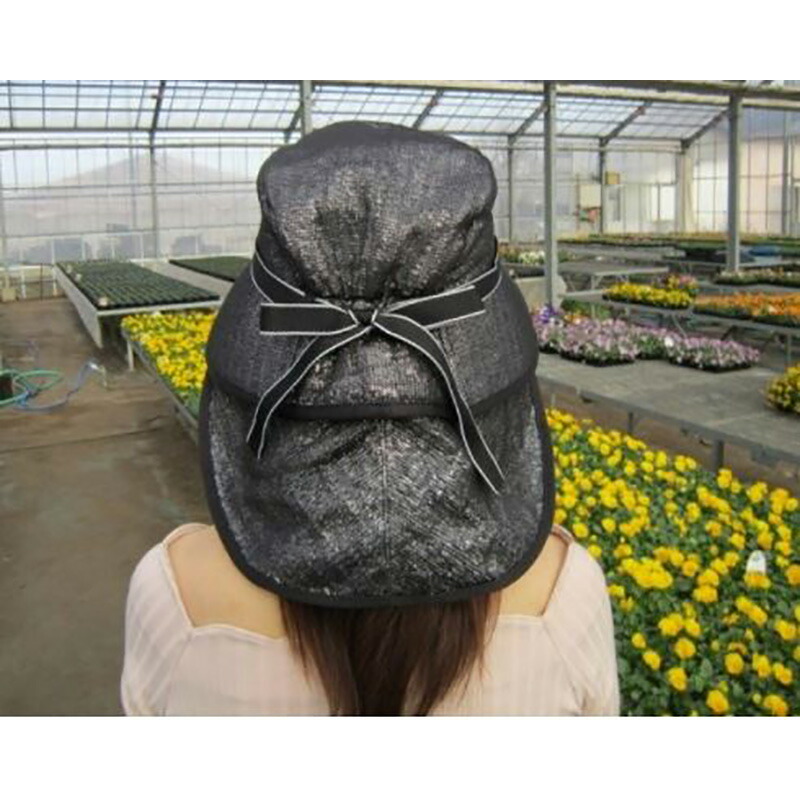 楽天市場】エレガント涼かちゃん ベージュ 帽子+着脱式ケープ 槍木産業