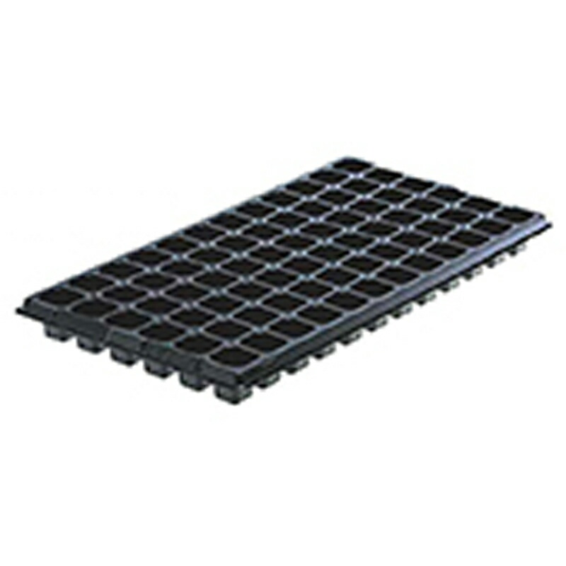 【4/30までエントリーで最大100%Pバック】500個 54cm×28cm 黒 TO プラグトレー ♯72 (6×12列 ) 東海化成 京G 代引不可