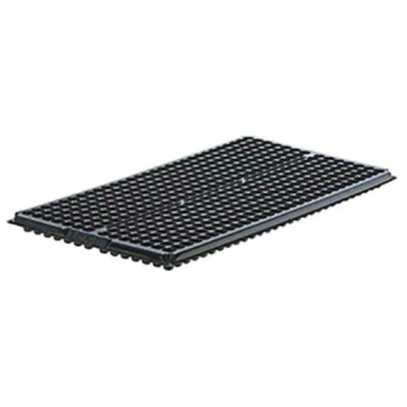 【4/30までエントリーで最大100%Pバック】500個 54cm×28cm 黒 TO プラグトレー ♯406 (14×29列 ) 東海化成 京G 代引不可