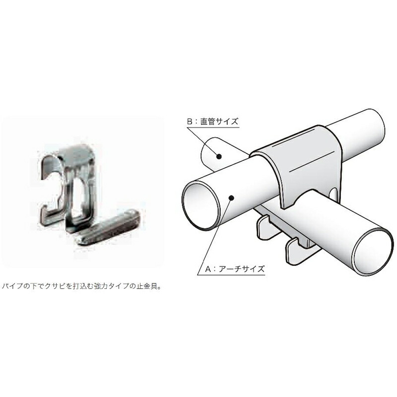 300個 パイプハウス 部品 妻用ユニバーサル 直径31.8mm 農業用品 佐藤産業 SATOH カ施 代引不可 送料無料激安祭