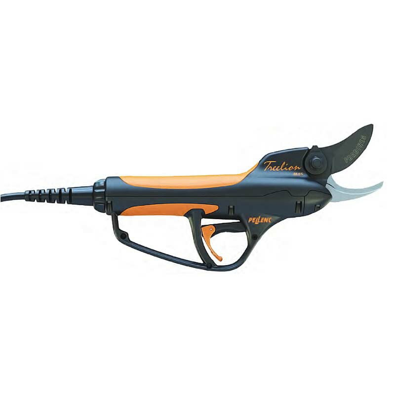 バッテリー別売 オンライン農業 田 ニッカリ バッテリー式剪定鋏 Treelion トリリオン M45 庭木 園芸 果樹用 藁 電動 ハサミ 有m 農業用品販売のプラスワイズ 切る力をサポート ラクラク剪定で作業効率アップ