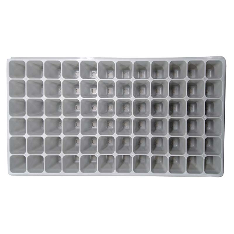 タキイ 根巻防止 ワンウェイ・セルトレイ 白 72穴 6×12列100枚入セット タキイ 根巻防止ワンウェイ・セルトレイ 白 72穴| 種・苗