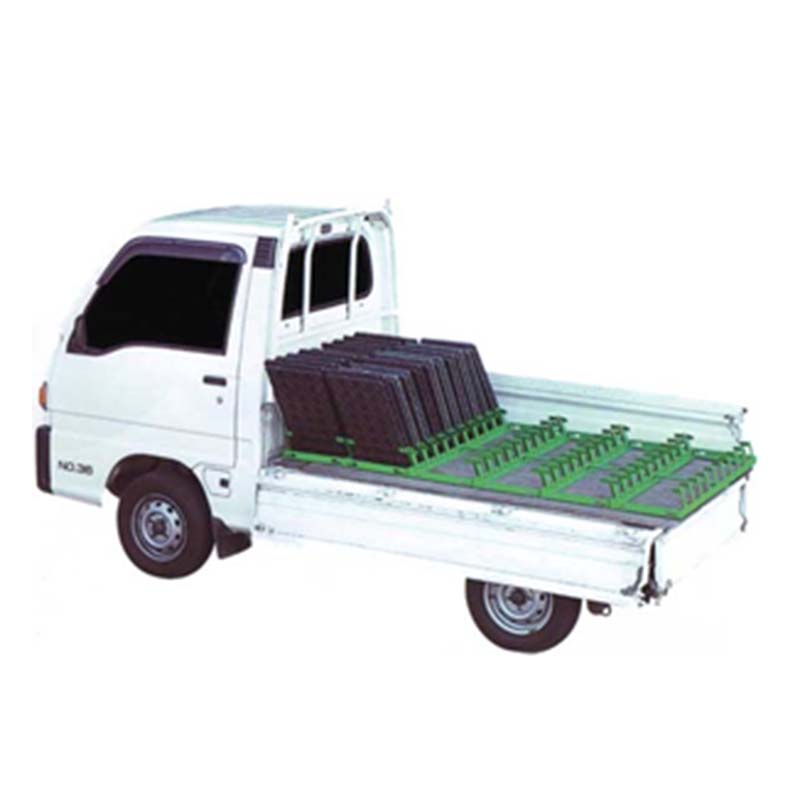 国産 アルミ 苗コンテナ 軽トラ用 傾斜型 60枚積 KS-60VA 軽トラック 水稲 苗箱 育苗箱 苗 運搬 コンテナ 棚 組立式 ケーエス製販  ケS 営業所止め限定