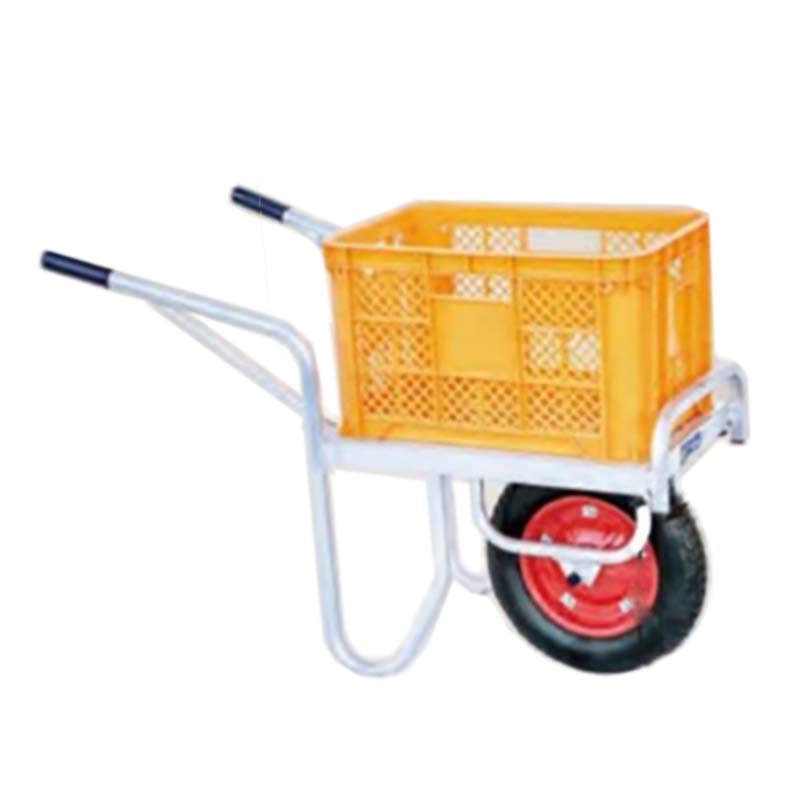 ハラックス コン助 アルミ製 平形一輪車 CN-35D 幅せまタイプ コンテナ縦2個用 防J 個人宅配送不可 代引不可 ハラックス コン助 アルミ製 平形一輪車 CN-35D 幅せまタイプ コンテナ