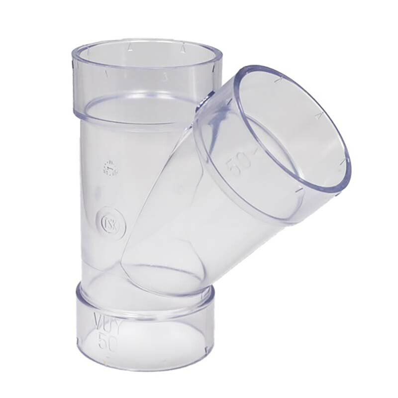 VU継手 トウメイ 90°Y VU-DT-TOMEI-75 24個 147087 透明 トーエー 東栄管機 本州限定価格 代引不可