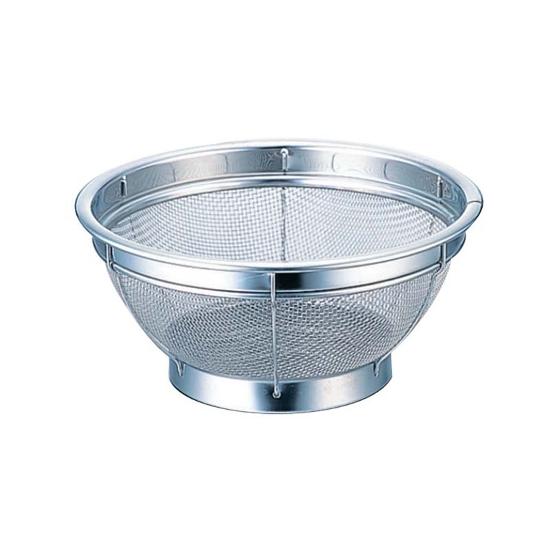 楽天市場】ざる 18-8 DX深型ザル 30cm ステンレス製 脚付き 深型 ザル