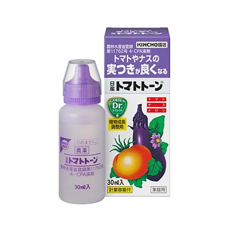 【4/30までエントリーで最大100%Pバック】植物成長調整剤 日産トマトトーン 30ml 60箱 KINCHO園芸 着果促進 農業 園芸 ガーデニング カ園 個人宅配送不可 代引不可 18,853円