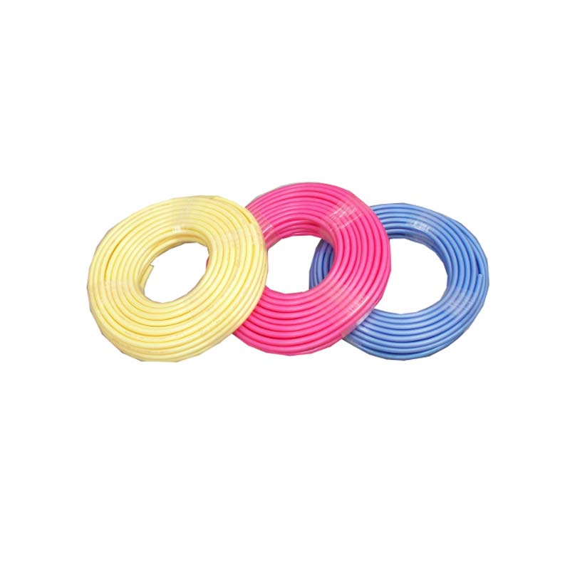 【4/30までエントリーで最大100%Pバック】十川ゴム 動噴ホース ハイカラーホースピンク 5.0Mpa 8.5mm×100m 金具付 防J 代引不可